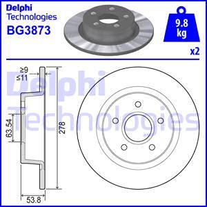 Delphi BG3873 - Fren Diski parcadolu.com