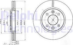 Delphi BG2403 - Fren Diski parcadolu.com