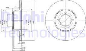 Delphi BG2069 - Fren Diski parcadolu.com