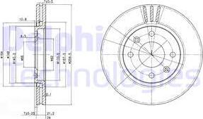 Delphi BG2871 - Fren Diski parcadolu.com