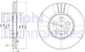 Delphi BG2729 - Fren Diski parcadolu.com