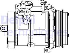 Delphi CS20528 - Klima Kompresörü parcadolu.com