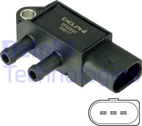 Delphi DPS00020 - Egzoz / Fark Basınç Sensörü parcadolu.com
