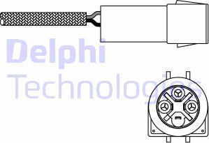 Delphi ES10993-12B1 - Lambda Sensörü parcadolu.com
