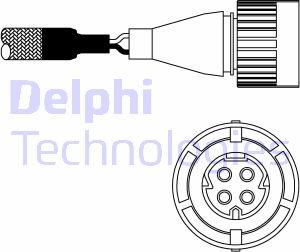 Delphi ES10986-12B1 - Lambda Sensörü parcadolu.com