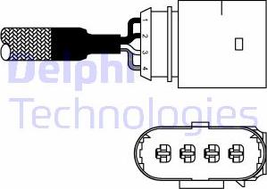 Delphi ES10981-12B1 - Lambda Sensörü parcadolu.com