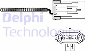 Delphi ES10988-12B1 - OKSIJEN SENSORU X14XE X16XE CORSA B ASTRA F parcadolu.com