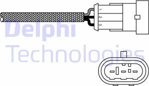 Delphi ES10971-12B1 - Lambda Sensörü parcadolu.com
