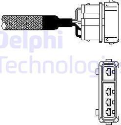 Delphi ES10333-12B1 - Lambda Sensörü parcadolu.com