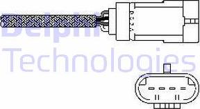 Delphi ES10793-12B1 - Lambda Sensörü parcadolu.com