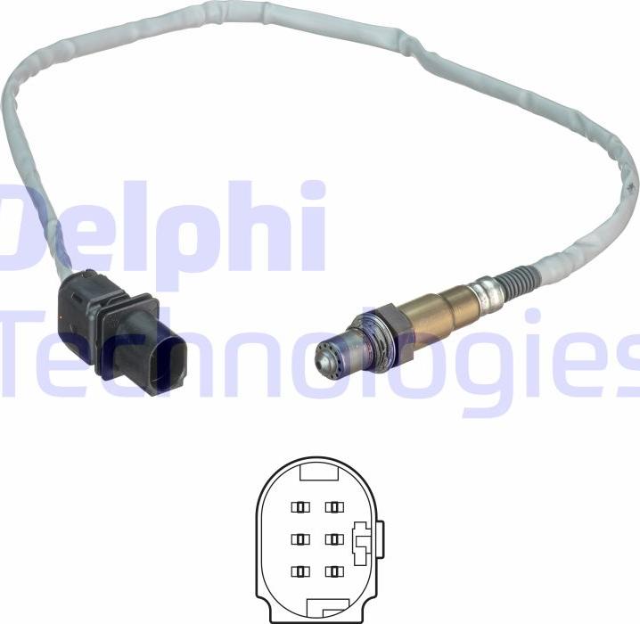 Delphi ES20541-12B1 - Lambda Sensörü parcadolu.com