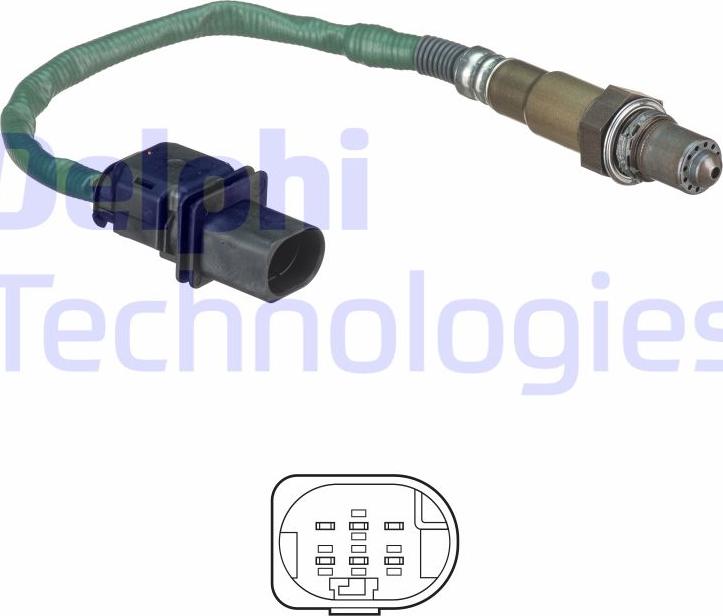 Delphi ES20551-12B1 - Lambda Sensörü parcadolu.com