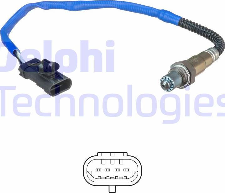 Delphi ES20656-12B1 - Lambda Sensörü parcadolu.com