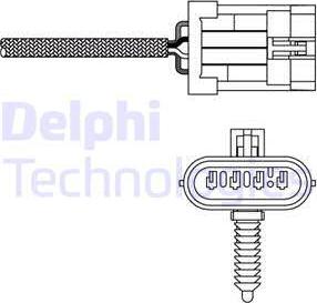 Delphi ES20135-12B1 - Lambda Sensörü parcadolu.com