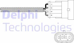 Delphi ES20302-12B1 - Lambda Sensörü parcadolu.com