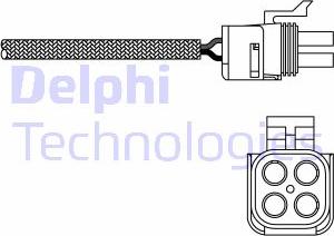 Delphi ES20273-12B1 - Lambda Sensörü parcadolu.com