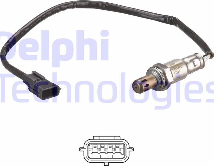 Delphi ES21060-12B1 - Lambda Sensörü parcadolu.com