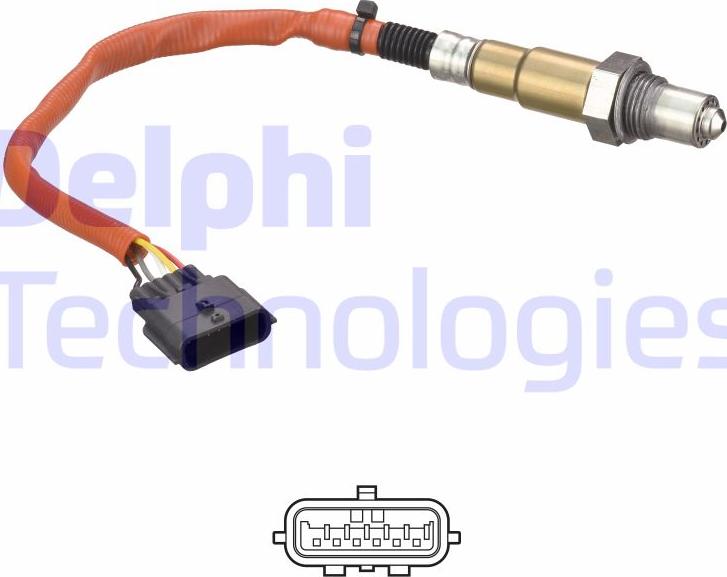 Delphi ES21077-12B1 - Lambda Sensörü parcadolu.com