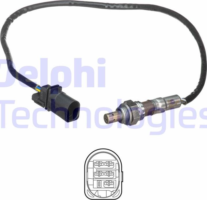 Delphi ES21145-12B1 - Lambda Sensörü parcadolu.com