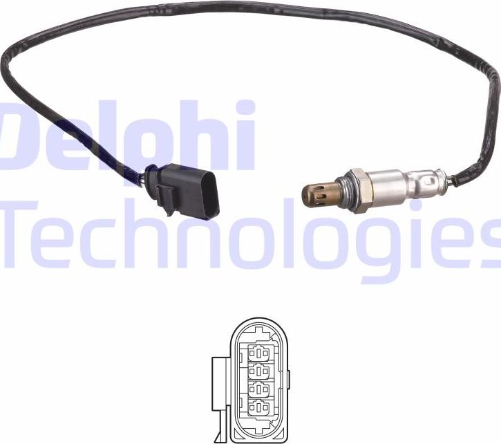 Delphi ES21161-12B1 - Lambda Sensörü parcadolu.com