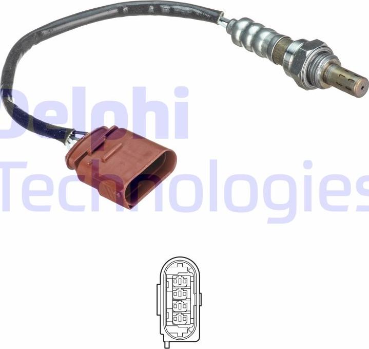 Delphi ES21186-12B1 - Lambda Sensörü parcadolu.com