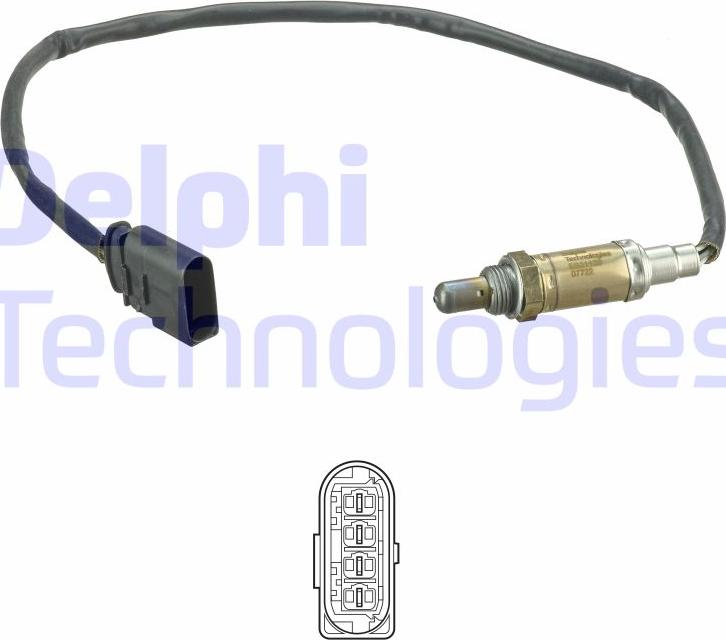Delphi ES21120-12B1 - Lambda Sensörü parcadolu.com