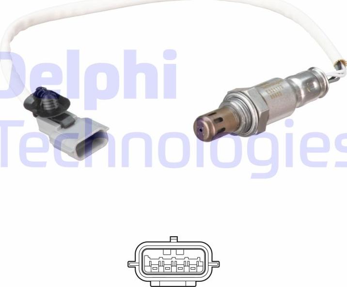 Delphi ES21170-12B1 - Lambda Sensörü parcadolu.com