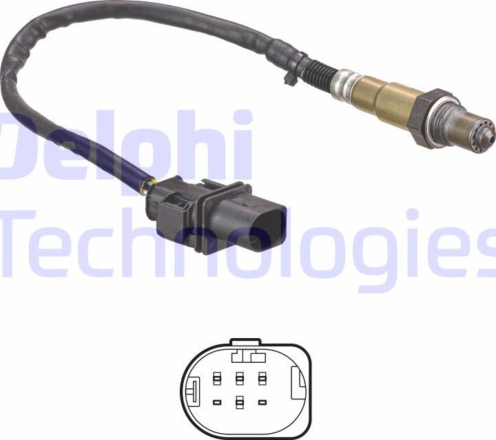 Delphi ES21299-12B1 - Lambda Sensörü parcadolu.com