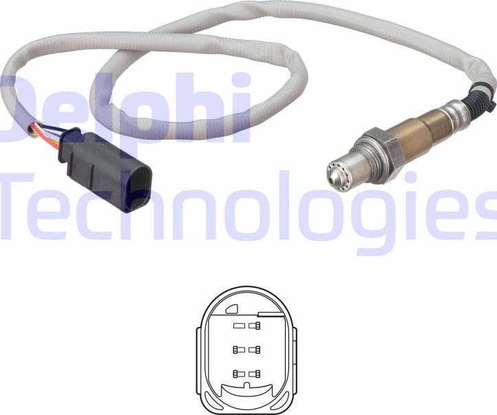 Delphi ES21295-12B1 - Lambda Sensörü parcadolu.com