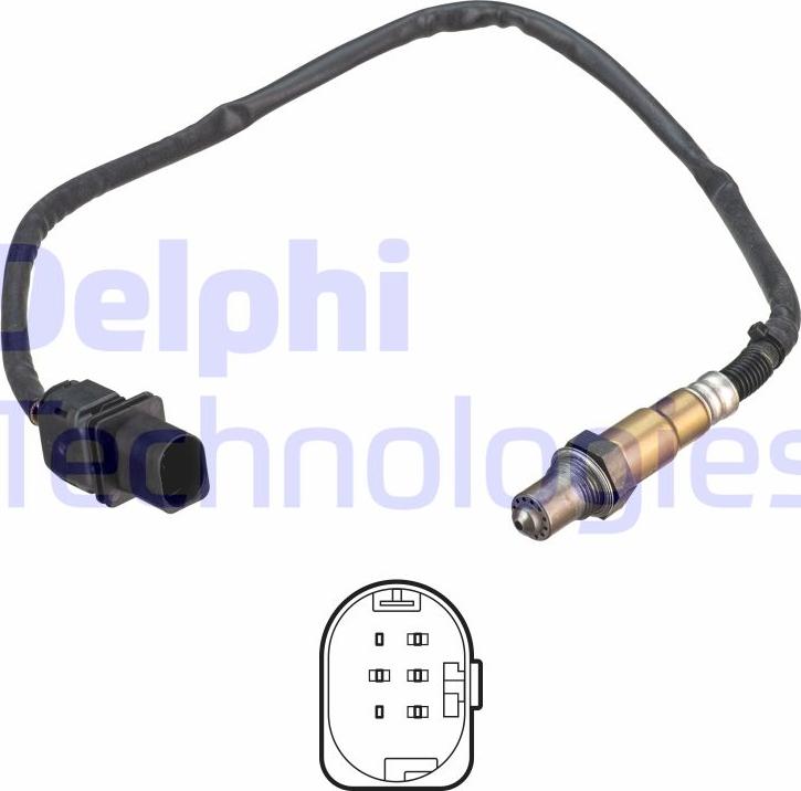 Delphi ES21293-12B1 - Lambda Sensörü parcadolu.com