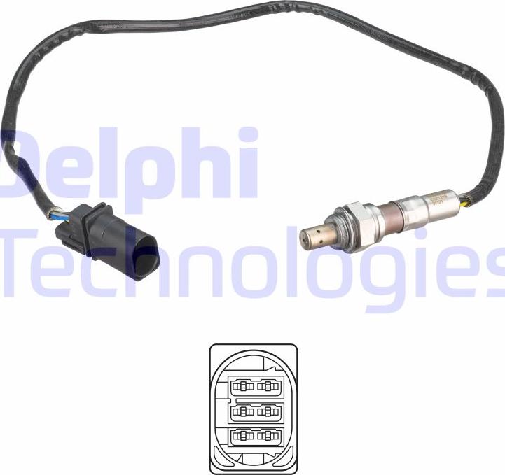 Delphi ES21219-12B1 - Lambda Sensörü parcadolu.com