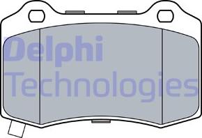 Delphi LP3547 - Fren Balata Seti, Diskli Fren parcadolu.com