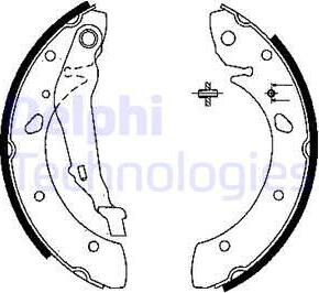 Delphi LS1843 - Fren Pabuç Takımı parcadolu.com