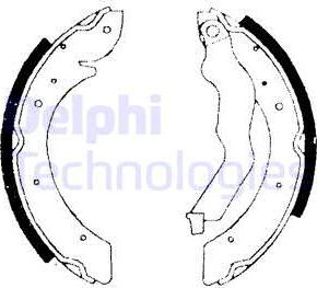 Delphi LS1714 - Fren Pabuç Takımı parcadolu.com