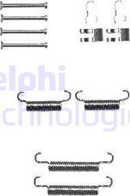 Delphi LY1333 - El Fren Balata Yayı, Aksesuar Seti parcadolu.com