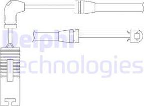 Delphi LZ0156 - Balata İkaz Kablosu, Balata Fişi parcadolu.com