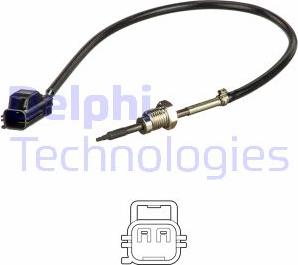Delphi TS30224 - Egzoz Sıcaklık Sensörü parcadolu.com