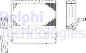 Delphi TSP0525182 - Evaporatör, Klima Sistemi parcadolu.com