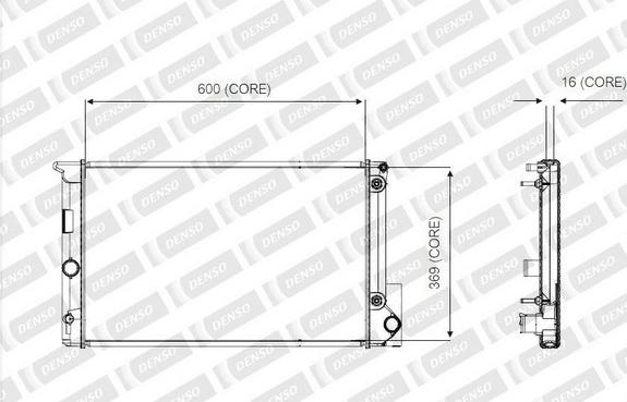 Denso A221-A342 - Motor Su Radyatörü parcadolu.com