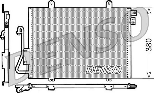 Denso DCN23006 - Klima Radyatörü / Kondansatör parcadolu.com