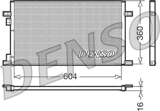 Denso DCN23019 - Klima Radyatörü / Kondansatör parcadolu.com