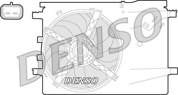 Denso DER09058 - Fan Motoru, Motor Soğutması parcadolu.com