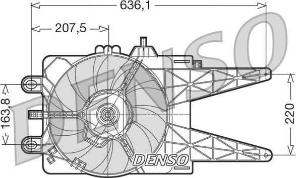 Denso DER09014 - Fan Motoru, Motor Soğutması parcadolu.com