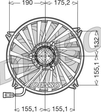 Denso DER07005 - Fan Motoru, Motor Soğutması parcadolu.com