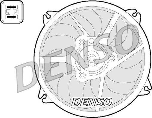 Denso DER07006 - Fan Motoru, Motor Soğutması parcadolu.com