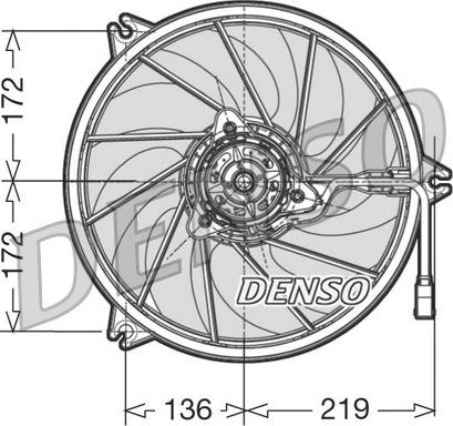 Denso DER21005 - Fan Motoru, Motor Soğutması parcadolu.com