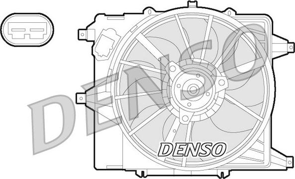Denso DER23003 - Fan Motoru, Motor Soğutması parcadolu.com