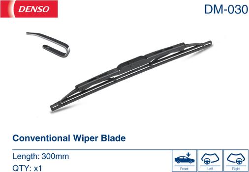 Denso DM-030 - SILECEK TEK-300mm-12ınc-JAPON TUM MODELLER   parcadolu.com