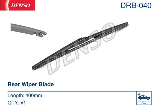 Denso DRB-040 - Silecek süpürgesi parcadolu.com