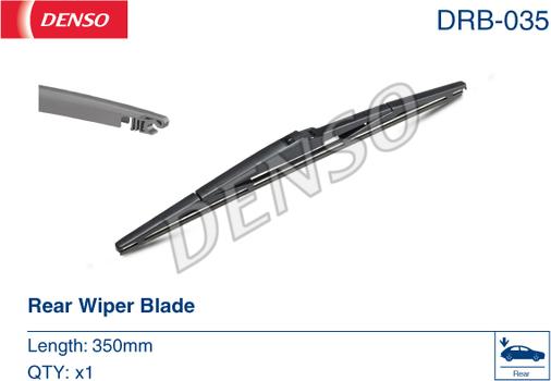 Denso DRB-035 - Silecek süpürgesi parcadolu.com